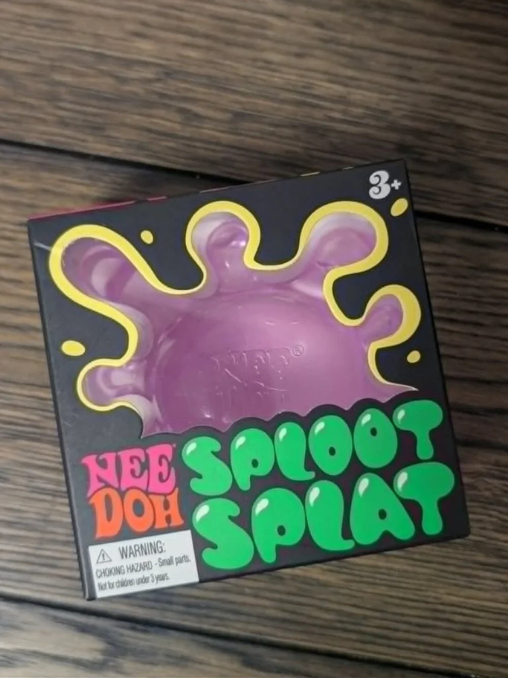 NeeDoh SplootSplat Pink Fuchsia Schylling Sensory Squishy NEW Sealed